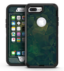 Dark Green Geometric V12 - iPhone 7 Plus/8 Plus OtterBox Case & Skin Kits