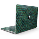 MacBook Pro with Touch Bar Skin Kit - Dark_Green_Watercolor_Quatrefoil-MacBook_13_Touch_V9.jpg?