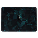 MacBook Pro with Touch Bar Skin Kit - Dark_Green_and_Black_Geometric_Triangles-MacBook_13_Touch_V3.jpg?