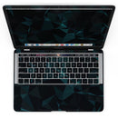 MacBook Pro with Touch Bar Skin Kit - Dark_Green_and_Black_Geometric_Triangles-MacBook_13_Touch_V4.jpg?