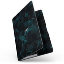 MacBook Pro with Touch Bar Skin Kit - Dark_Green_and_Black_Geometric_Triangles-MacBook_13_Touch_V7.jpg?