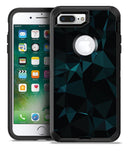Dark Green and Black Geometric Triangles - iPhone 7 Plus/8 Plus OtterBox Case & Skin Kits