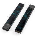 Dark Green and Black Geometric Triangles - Premium Decal Protective Skin-Wrap Sticker compatible with the Juul Labs vaping device