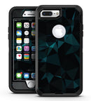 Dark Green and Black Geometric Triangles - iPhone 7 Plus/8 Plus OtterBox Case & Skin Kits