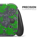 Dark Green and Gray Digital Camouflage // Skin Decal Wrap Kit for Nintendo Switch Console & Dock, Joy-Cons, Pro Controller, Lite, 3DS XL, 2DS XL, DSi, or Wii - Vinyl Skin Wrap for Nintendo Switch 2, OLED, Lite, Pro Controller, Wii & Classic Handhelds