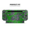Dark Green and Gray Digital Camouflage // Skin Decal Wrap Kit for Nintendo Switch Console & Dock, Joy-Cons, Pro Controller, Lite, 3DS XL, 2DS XL, DSi, or Wii - Vinyl Skin Wrap for Nintendo Switch 2, OLED, Lite, Pro Controller, Wii & Classic Handhelds