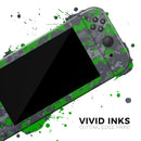 Dark Green and Gray Digital Camouflage // Skin Decal Wrap Kit for Nintendo Switch Console & Dock, Joy-Cons, Pro Controller, Lite, 3DS XL, 2DS XL, DSi, or Wii - Vinyl Skin Wrap for Nintendo Switch 2, OLED, Lite, Pro Controller, Wii & Classic Handhelds