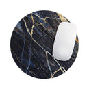 Dark Natural Marble Surface// WaterProof Rubber Foam Backed Anti-Slip Mouse Pad for Home Work Office or Gaming Computer Desk