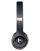Dark Navy Horizontal Planks Full-Body Skin Kit for the Beats by Dre Solo 3 Wireless Headphones