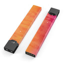 Dark Orange Absorbed Watercolor Texture - Premium Decal Protective Skin-Wrap Sticker compatible with the Juul Labs vaping device