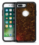 Dark Orange Geometric V13 - iPhone 7 Plus/8 Plus OtterBox Case & Skin Kits