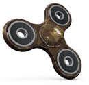 Dark Orange Geometric V13 Full-Body Fidget Spinner Skin-Kit