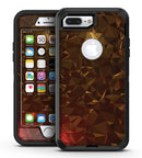 Dark Orange Geometric V13 - iPhone 7 Plus/8 Plus OtterBox Case & Skin Kits