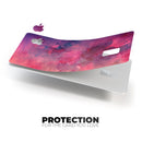 Dark Pink 53 Absorbed Watercolor Texture - Premium Protective Decal Skin-Kit for the Apple Credit Card