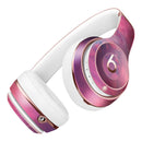 Dark Pink 53 Absorbed Watercolor Texture Full-Body Skin Kit for the Beats by Dre Solo 3 Wireless Headphones