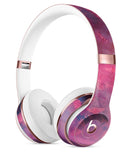 Dark Pink 53 Absorbed Watercolor Texture Full-Body Skin Kit for the Beats by Dre Solo 3 Wireless Headphones