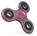 Dark Pink 53 Absorbed Watercolor Texture Full-Body Fidget Spinner Skin-Kit