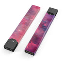 Dark Pink 53 Absorbed Watercolor Texture - Premium Decal Protective Skin-Wrap Sticker compatible with the Juul Labs vaping device