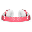 Dark Pink Doodles with Lightning Full-Body Skin Kit for the Beats by Dre Solo 3 Wireless Headphones