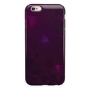 Dark Pink Geometric V16 iPhone 6/6s or 6/6s Plus 2-Piece Hybrid INK-Fuzed Case