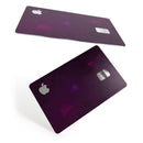 Dark Pink Geometric V16 - Premium Protective Decal Skin-Kit for the Apple Credit Card