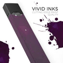 Dark Pink Geometric V16 - Premium Decal Protective Skin-Wrap Sticker compatible with the Juul Labs vaping device