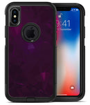 Dark Pink Geometric V16 - iPhone X OtterBox Case & Skin Kits
