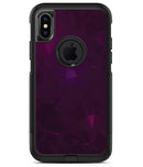 Dark Pink Geometric V16 - iPhone X OtterBox Case & Skin Kits