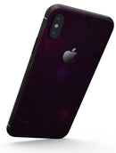 Dark Pink Geometric V16 - iPhone X Skin-Kit