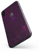 Dark Pink Geometric V16 - iPhone X Skin-Kit