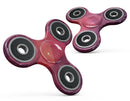 Dark Pink Geometric V19 Full-Body Fidget Spinner Skin-Kit