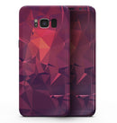 Dark Pink Geometric V19 - Samsung Galaxy S8 Full-Body Skin Kit