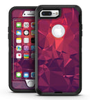 Dark Pink Geometric V19 - iPhone 7 Plus/8 Plus OtterBox Case & Skin Kits