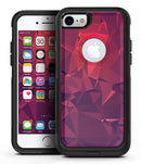 Dark Pink Geometric V19 - iPhone 7 or 8 OtterBox Case & Skin Kits