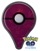 Dark Pink Geometric V3 Pokémon GO Plus Vinyl Protective Decal Skin Kit