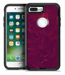 Dark Pink Geometric V3 - iPhone 7 Plus/8 Plus OtterBox Case & Skin Kits