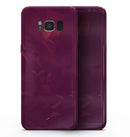 Dark Pink Geometric V3 - Samsung Galaxy S8 Full-Body Skin Kit