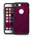Dark Pink Geometric V3 - iPhone 7 or 7 Plus Commuter Case Skin Kit