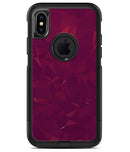 Dark Pink Geometric V3 - iPhone X OtterBox Case & Skin Kits