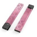 Dark Pink Royal Over Pattern - Premium Decal Protective Skin-Wrap Sticker compatible with the Juul Labs vaping device