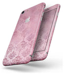 Dark Pink Royal Over Pattern - Skin-kit for the iPhone 8 or 8 Plus