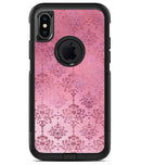 Dark Pink Royal Over Pattern - iPhone X OtterBox Case & Skin Kits