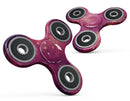 Dark Pink Shimmering Orbs of Light Full-Body Fidget Spinner Skin-Kit