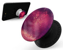 Dark Pink Shimmering Orbs of Light - Skin Kit for PopSockets and other Smartphone Extendable Grips & Stands
