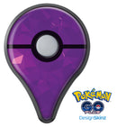 Dark Purple Geometric V15 Pokémon GO Plus Vinyl Protective Decal Skin Kit