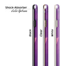 Dark Purple Geometric V15 iPhone 6/6s or 6/6s Plus 2-Piece Hybrid INK-Fuzed Case