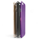 Dark Purple Geometric V15 iPhone 6/6s or 6/6s Plus 2-Piece Hybrid INK-Fuzed Case
