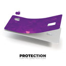 Dark Purple Geometric V15 - Premium Protective Decal Skin-Kit for the Apple Credit Card