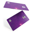 Dark Purple Geometric V15 - Premium Protective Decal Skin-Kit for the Apple Credit Card