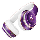 Dark Purple Geometric V15 Full-Body Skin Kit for the Beats by Dre Solo 3 Wireless Headphones